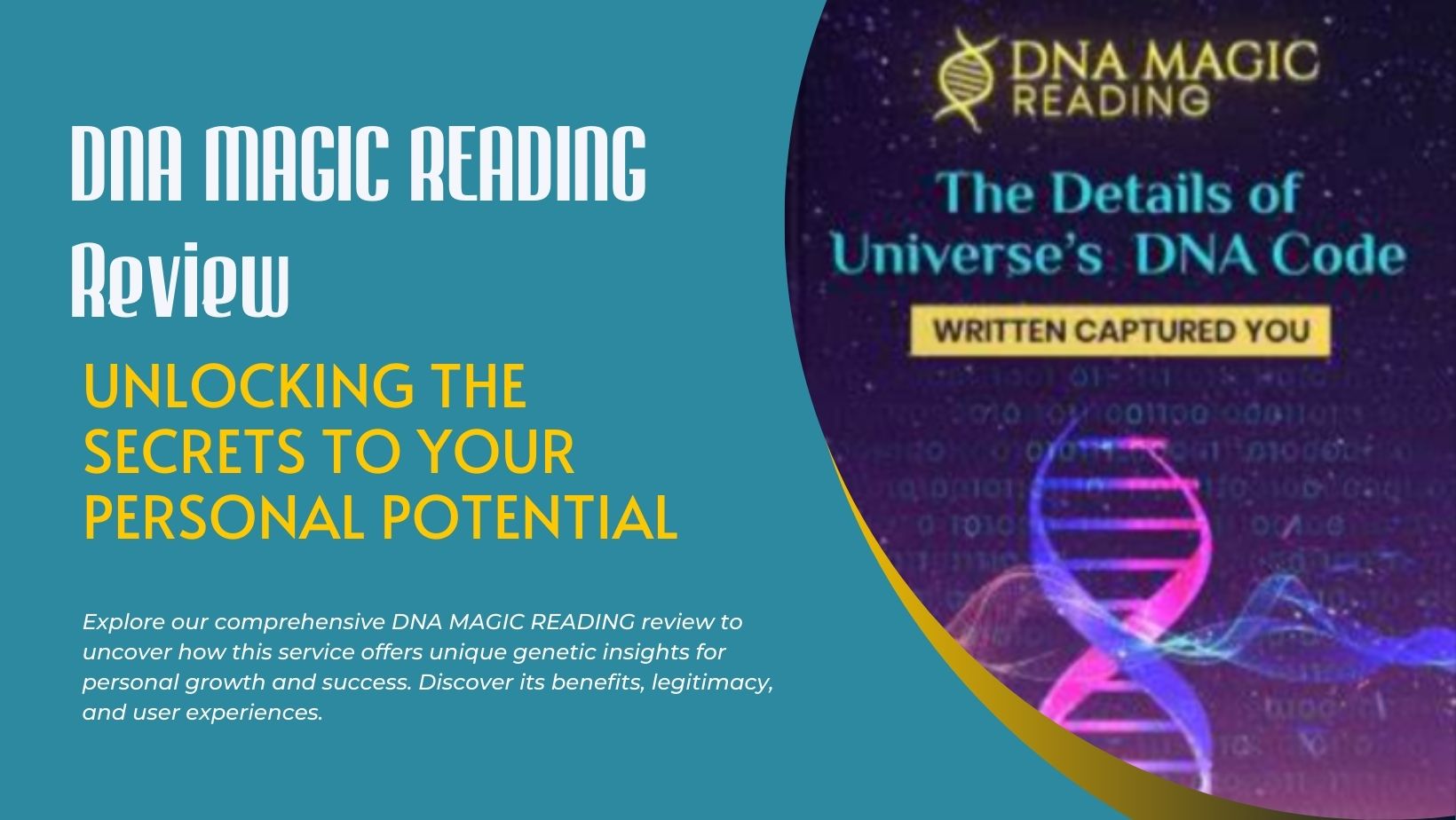 DNA MAGIC READING Review: Unlocking the Secrets to Your Personal Potential