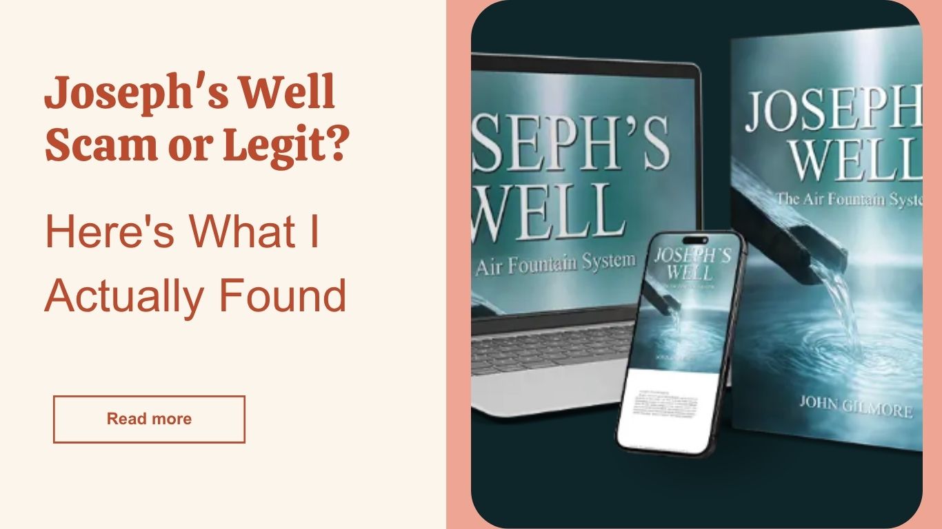 Joseph’s Well Scam or Legit? Here’s What I Actually Found
