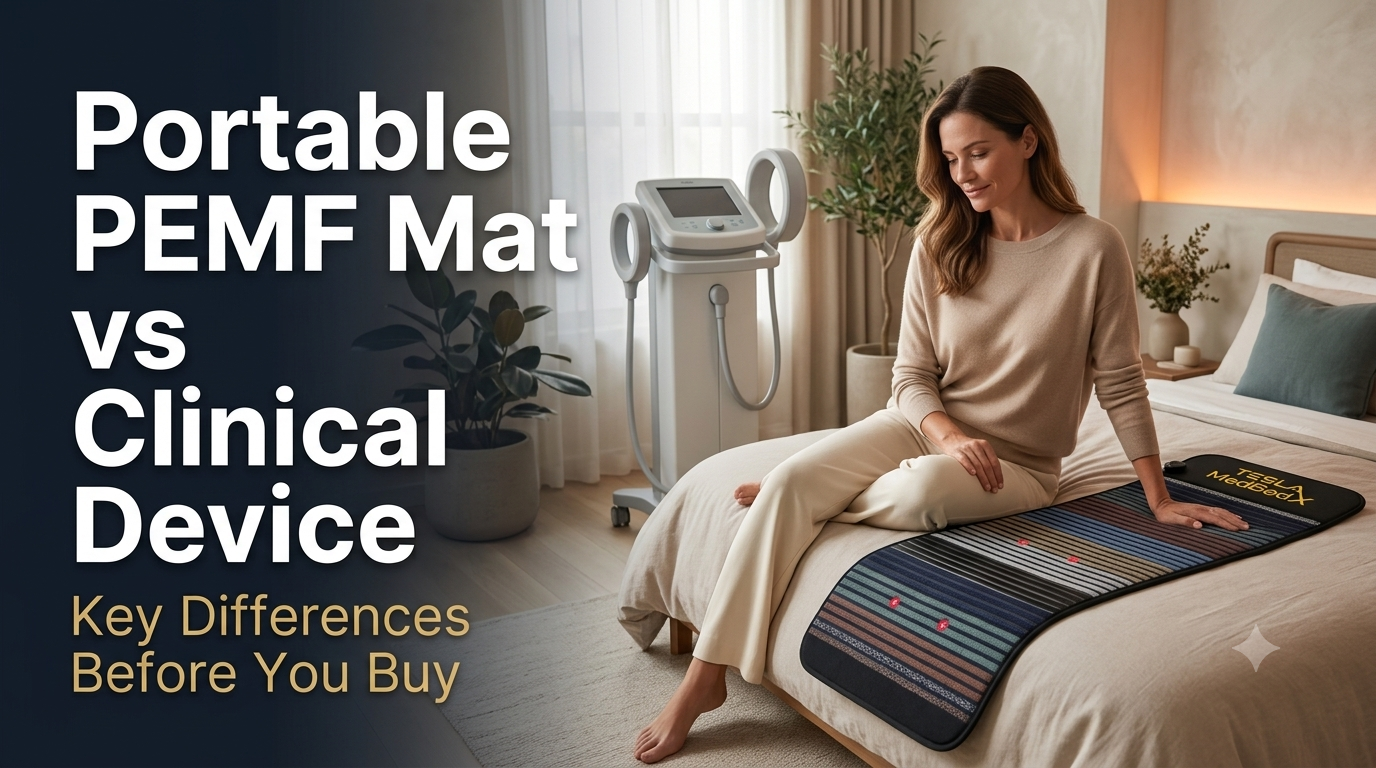 Portable PEMF Mat vs Clinical Device: Key Differences