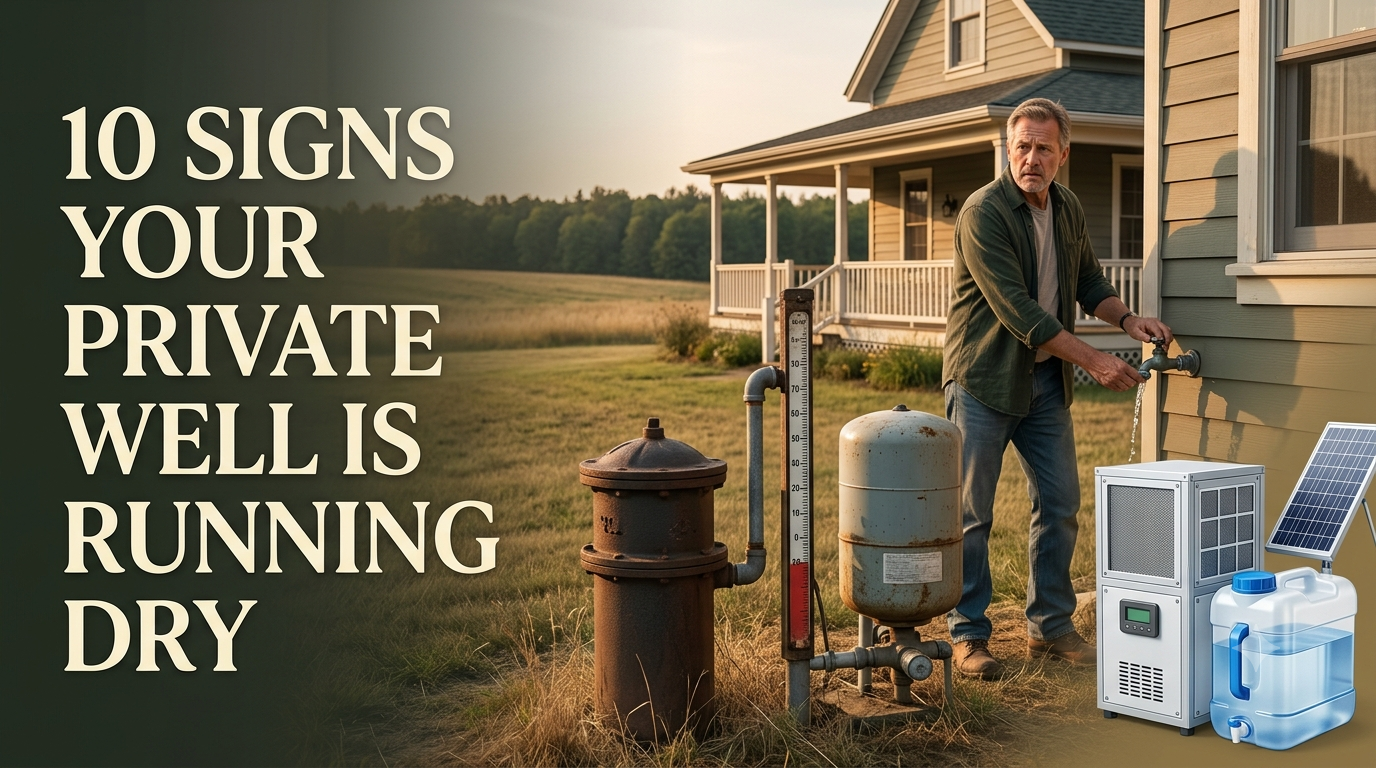 10 Signs Your Well Is Running Dry: What to Watch For