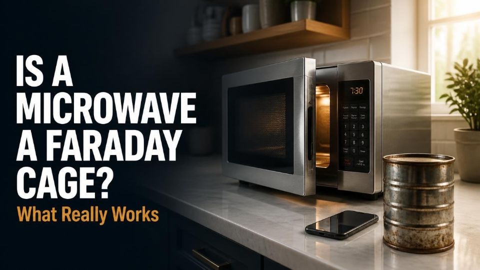 Is a Microwave a Faraday Cage? What Actually Works (and What Doesn’t)